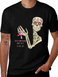 Check Your Boobs Skeleton T-Shirt