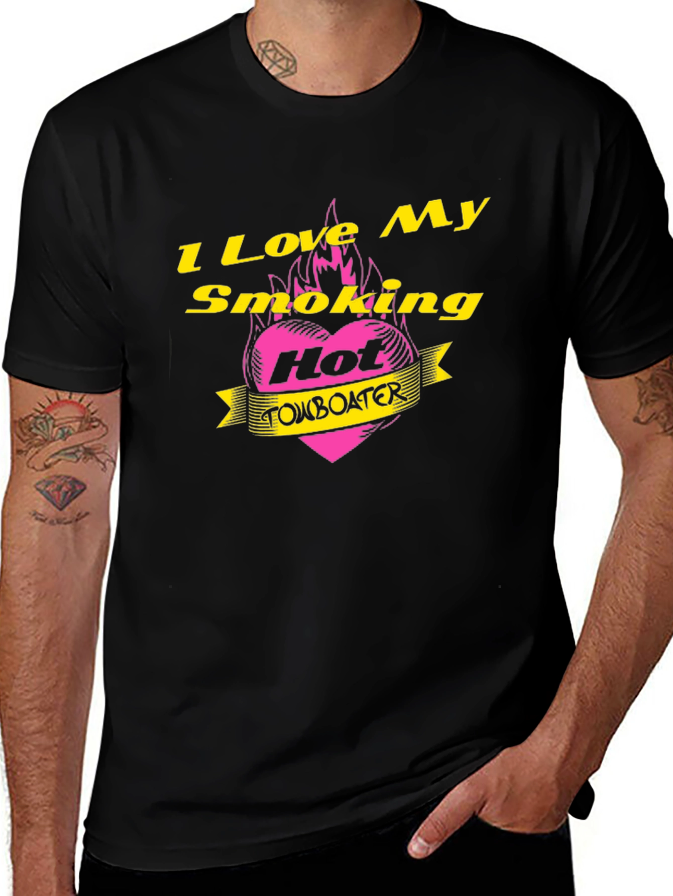 Smoking Hot Towboater Graphic Tee
