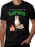 Garden Fox & Chicken T-Shirt