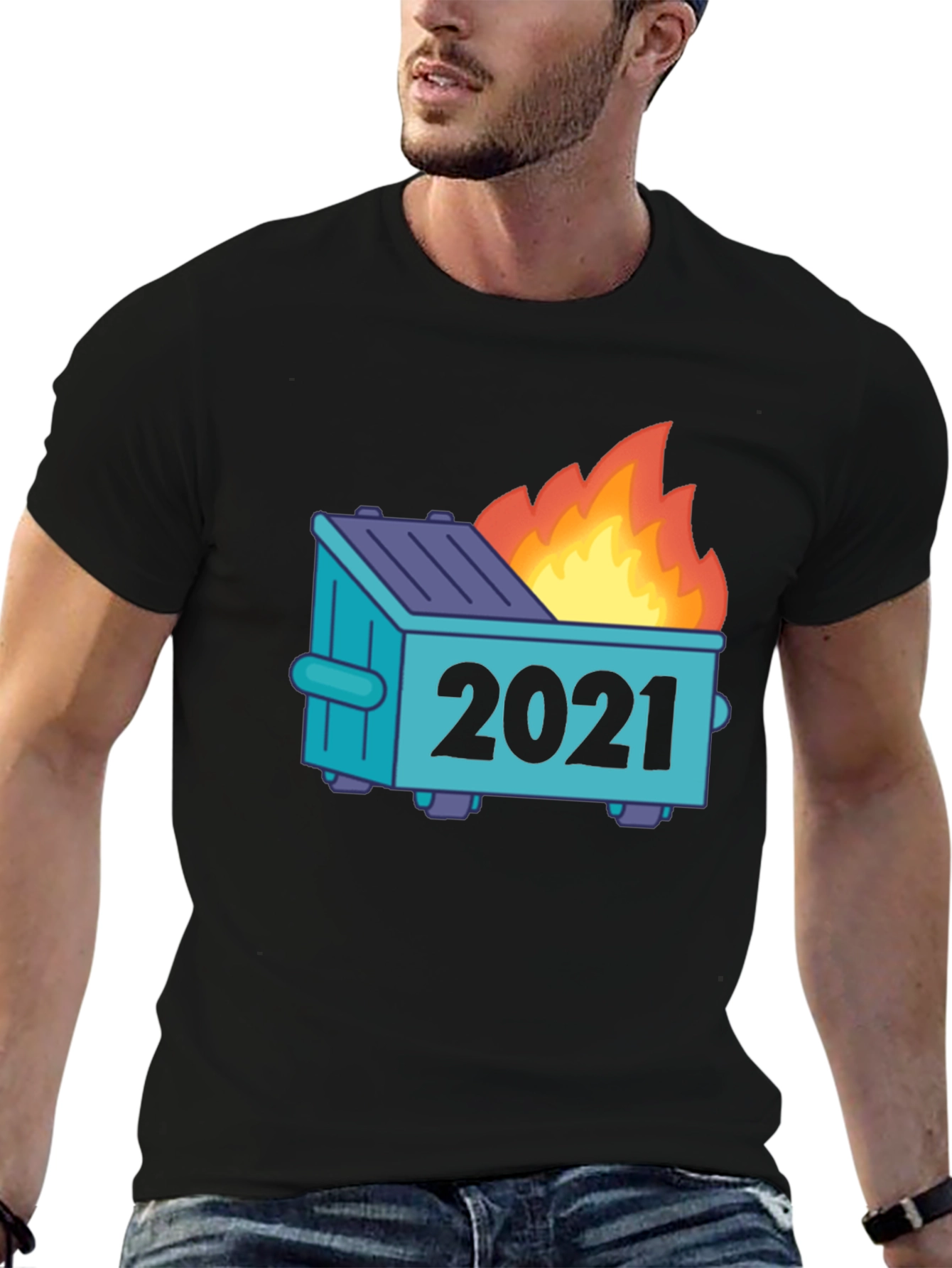 Dumpster Fire 2021 Graphic Tee