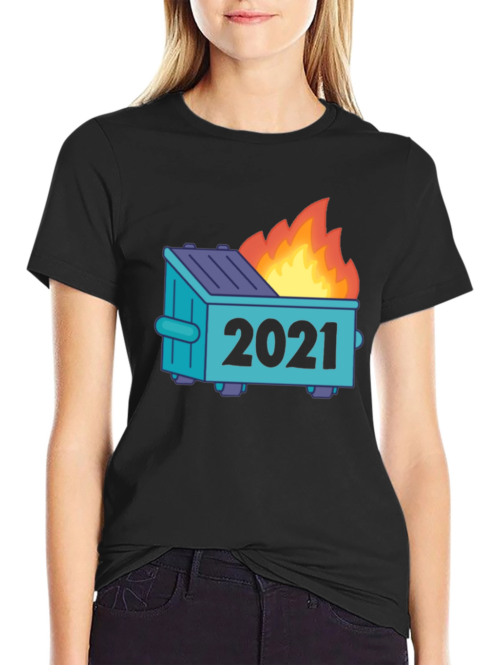 Dumpster Fire 2021 Graphic Tee