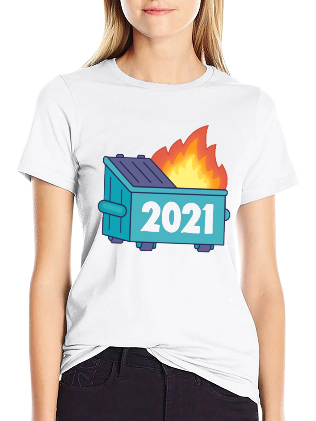 Dumpster Fire 2021 Graphic Tee