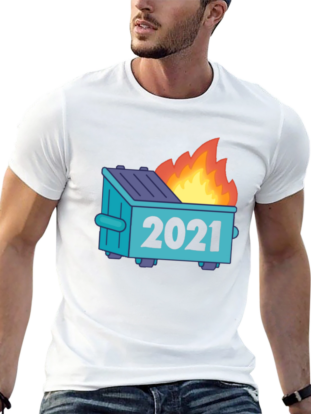 Dumpster Fire 2021 Graphic Tee