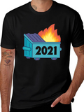 Dumpster Fire 2021 Graphic Tee