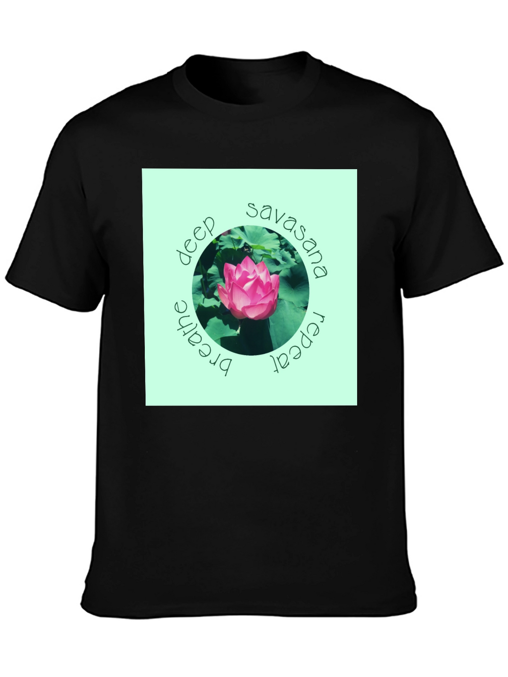 Deep Savasana Lotus T-Shirt - Breathe Repeat