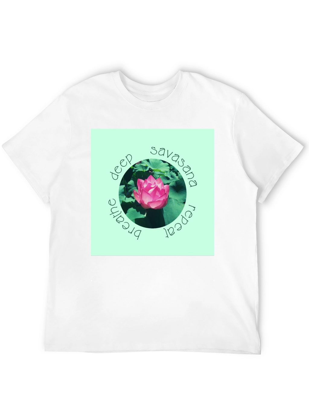 Deep Savasana Lotus T-Shirt - Breathe Repeat