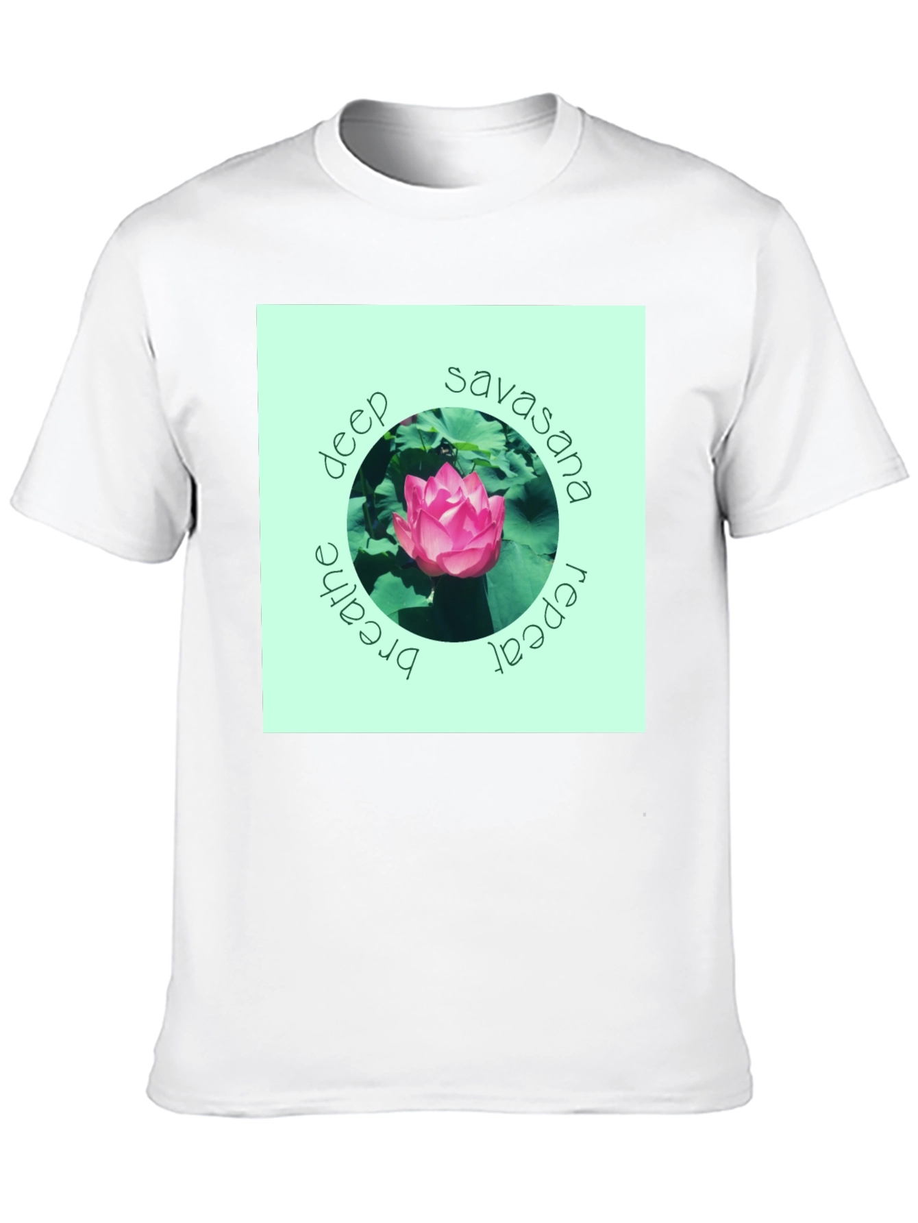 Deep Savasana Lotus T-Shirt - Breathe Repeat