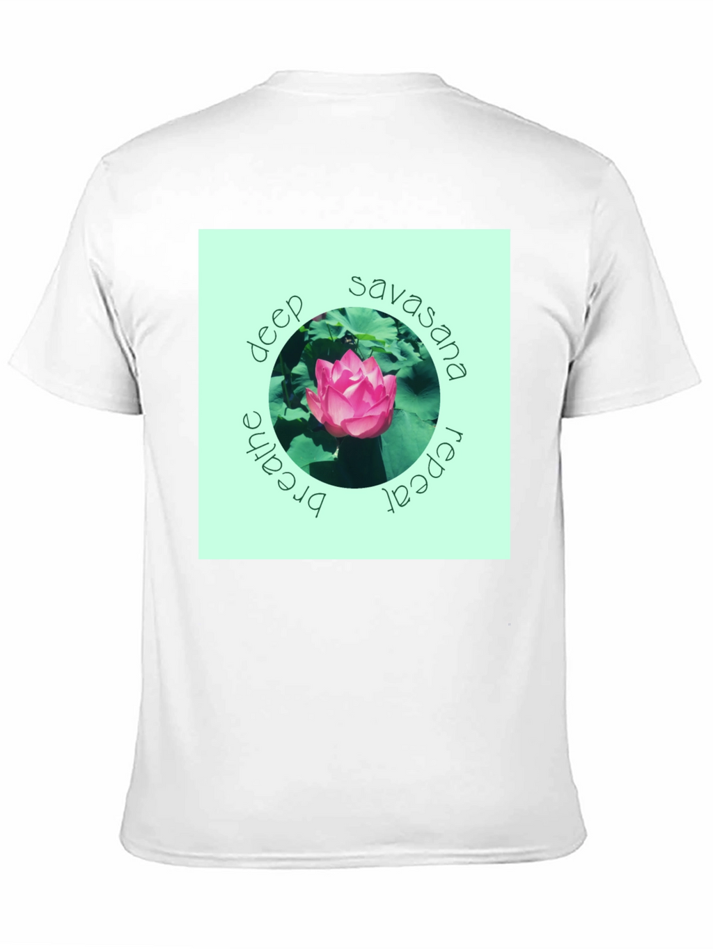 Deep Savasana Lotus T-Shirt - Breathe Repeat