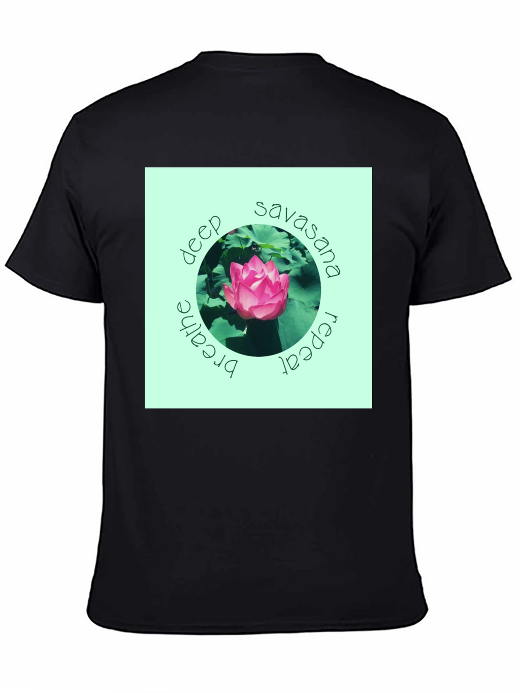 Deep Savasana Lotus T-Shirt - Breathe Repeat