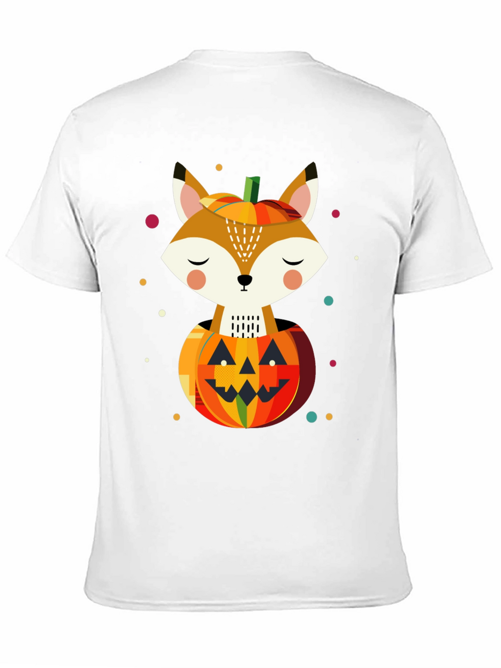 Fox in Pumpkin T-Shirt - Halloween Design