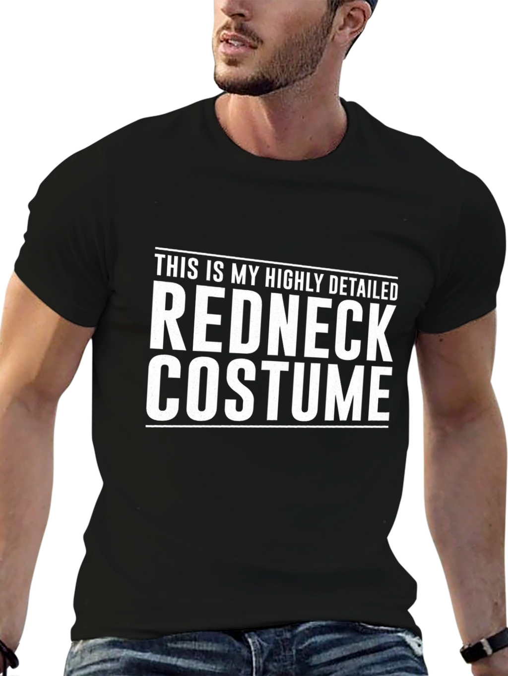 Redneck Costume T-Shirt - Funny Sarcastic Tee