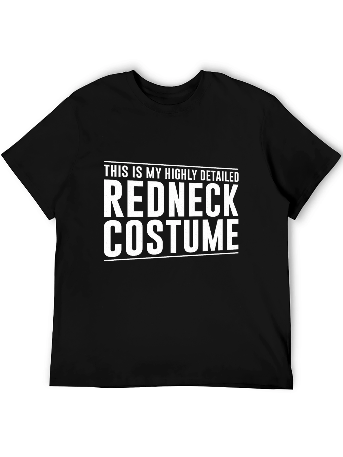 Redneck Costume T-Shirt - Funny Sarcastic Tee