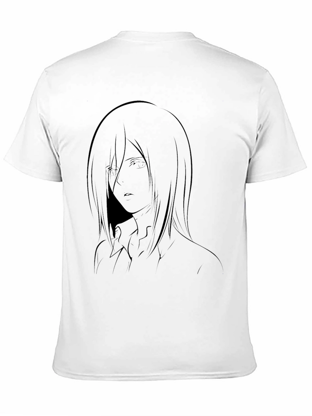 Anime Character Graphic Black T-Shirt