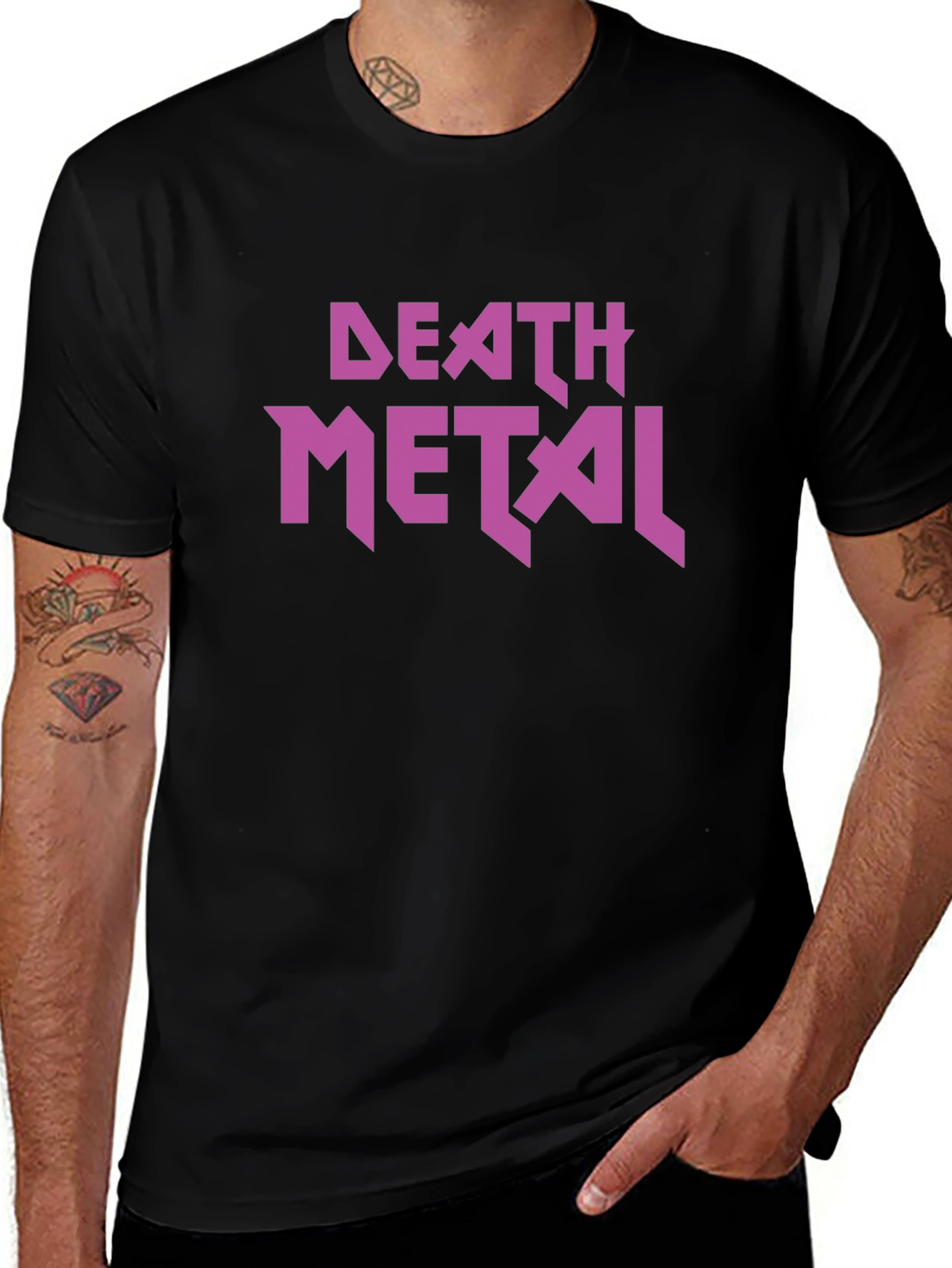 Death Metal T-Shirt - Bold Graphic Tee
