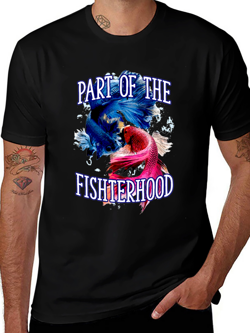 Part of the Fishterhood Graphic Tee