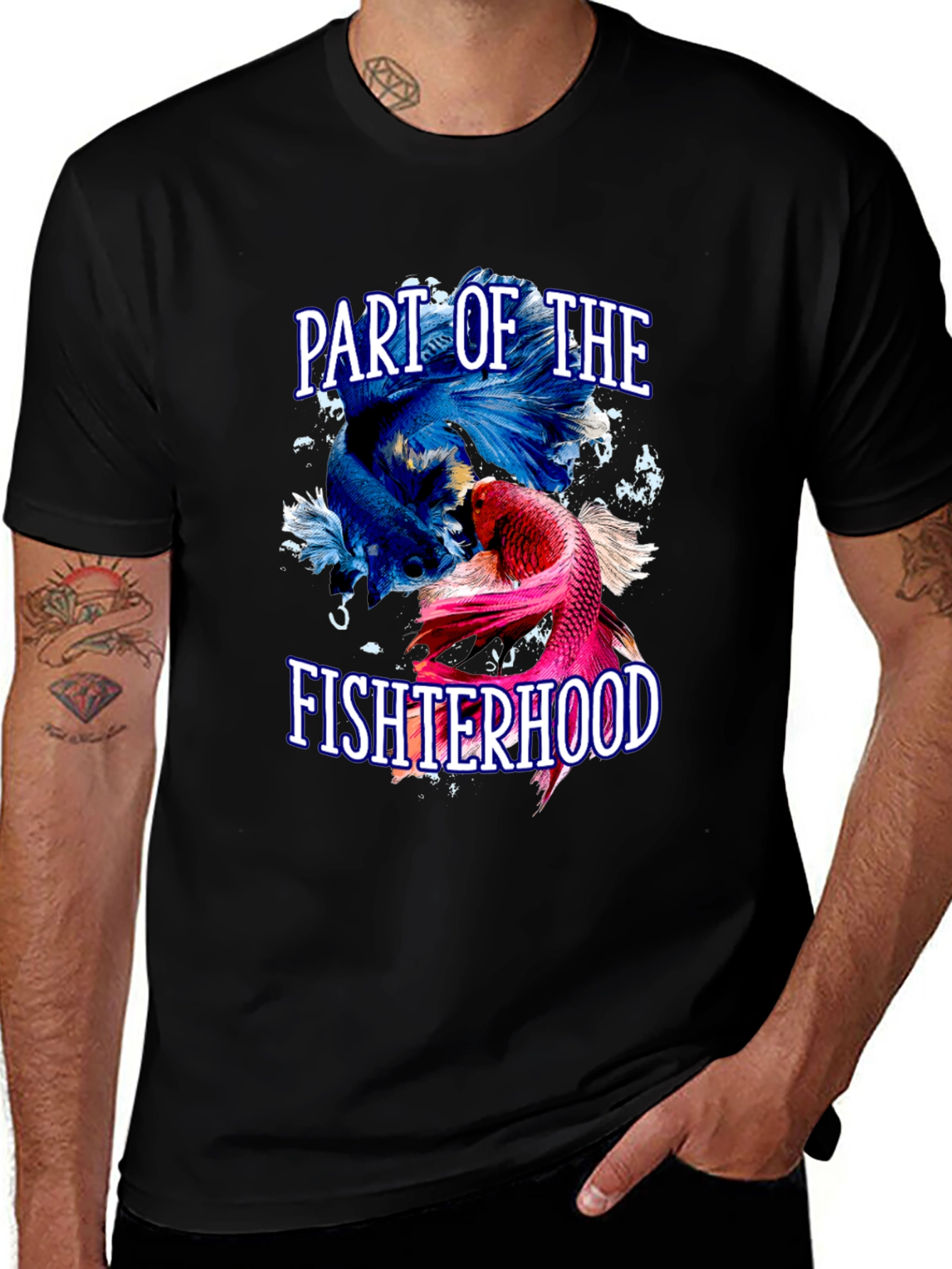 Part of the Fishterhood Graphic Tee