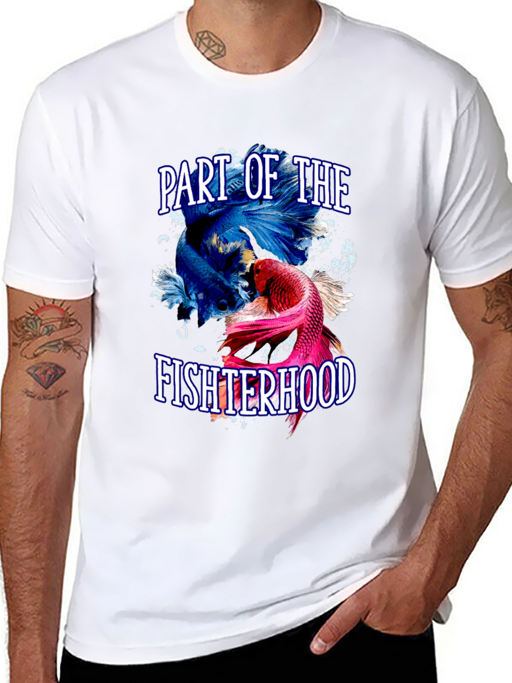 Part of the Fishterhood Graphic Tee