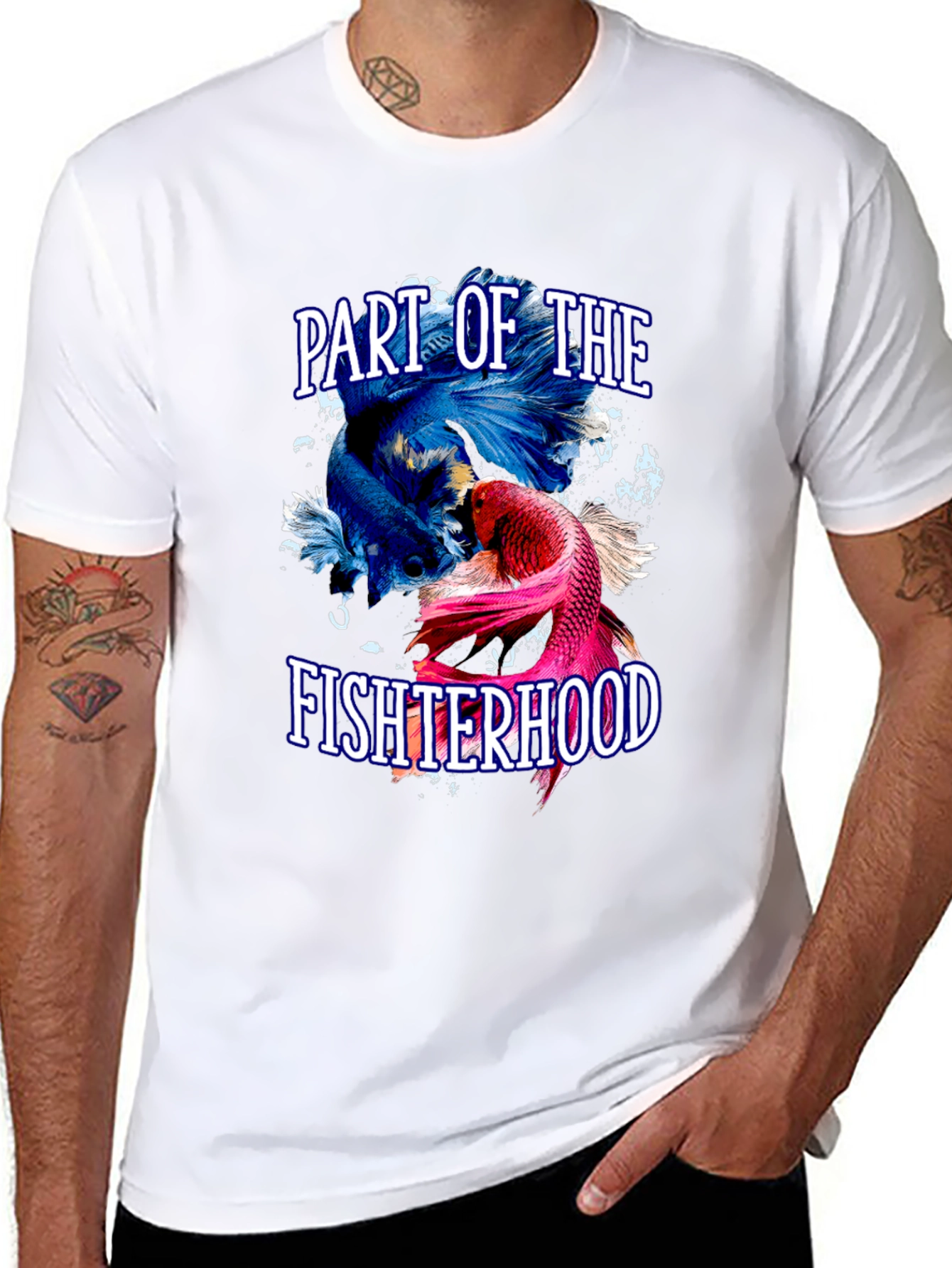 Part of the Fishterhood Graphic Tee