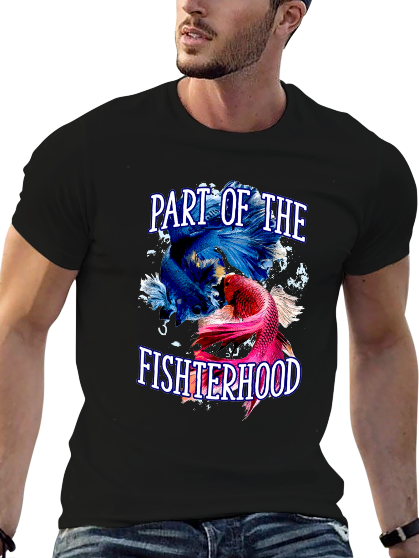 Part of the Fishterhood Graphic Tee