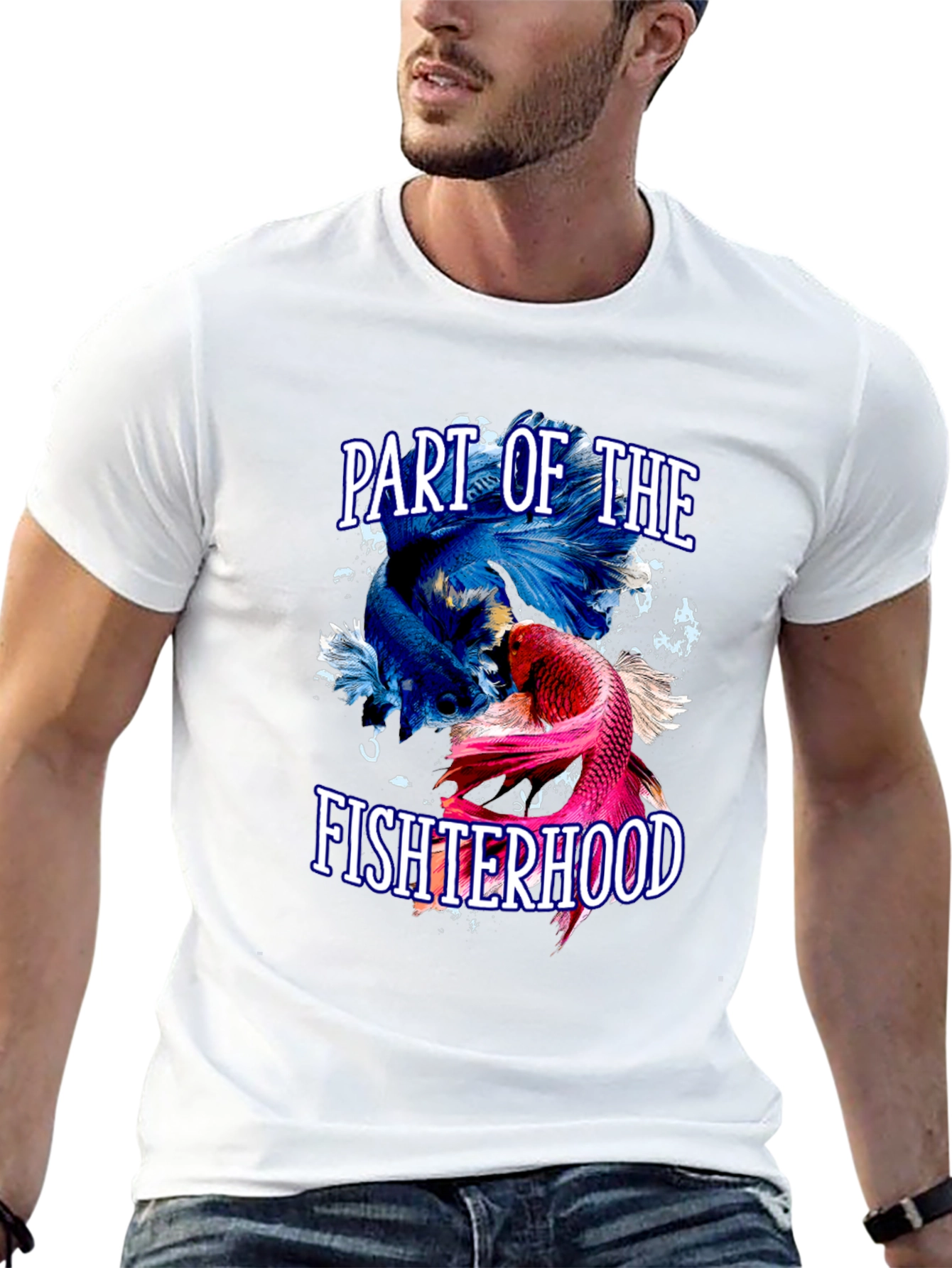 Part of the Fishterhood Graphic Tee