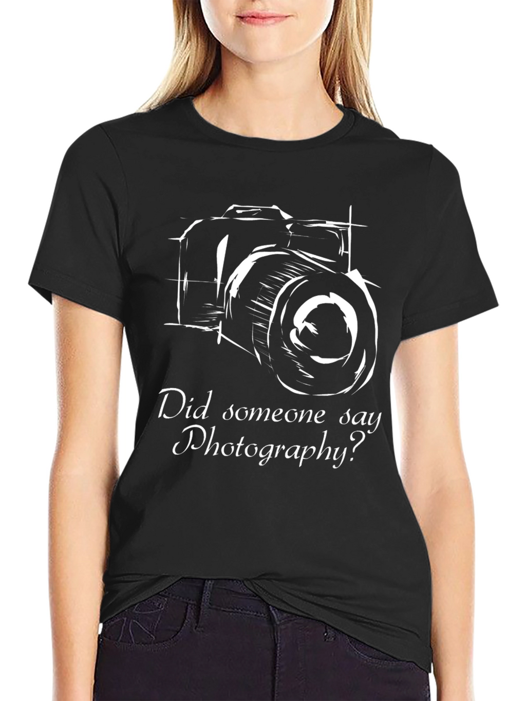 Photography Enthusiast Black T-Shirt