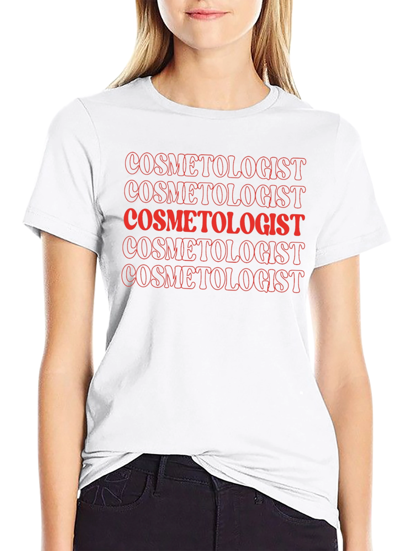 Cosmetologist Retro Graphic T-Shirt