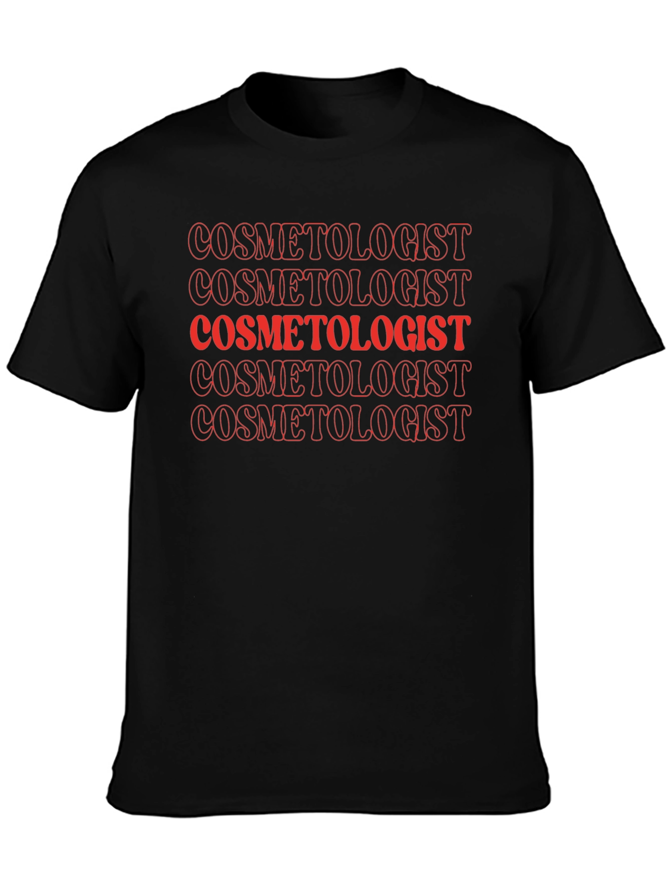 Cosmetologist Retro Graphic T-Shirt