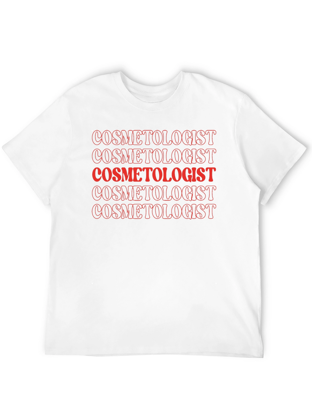 Cosmetologist Retro Graphic T-Shirt