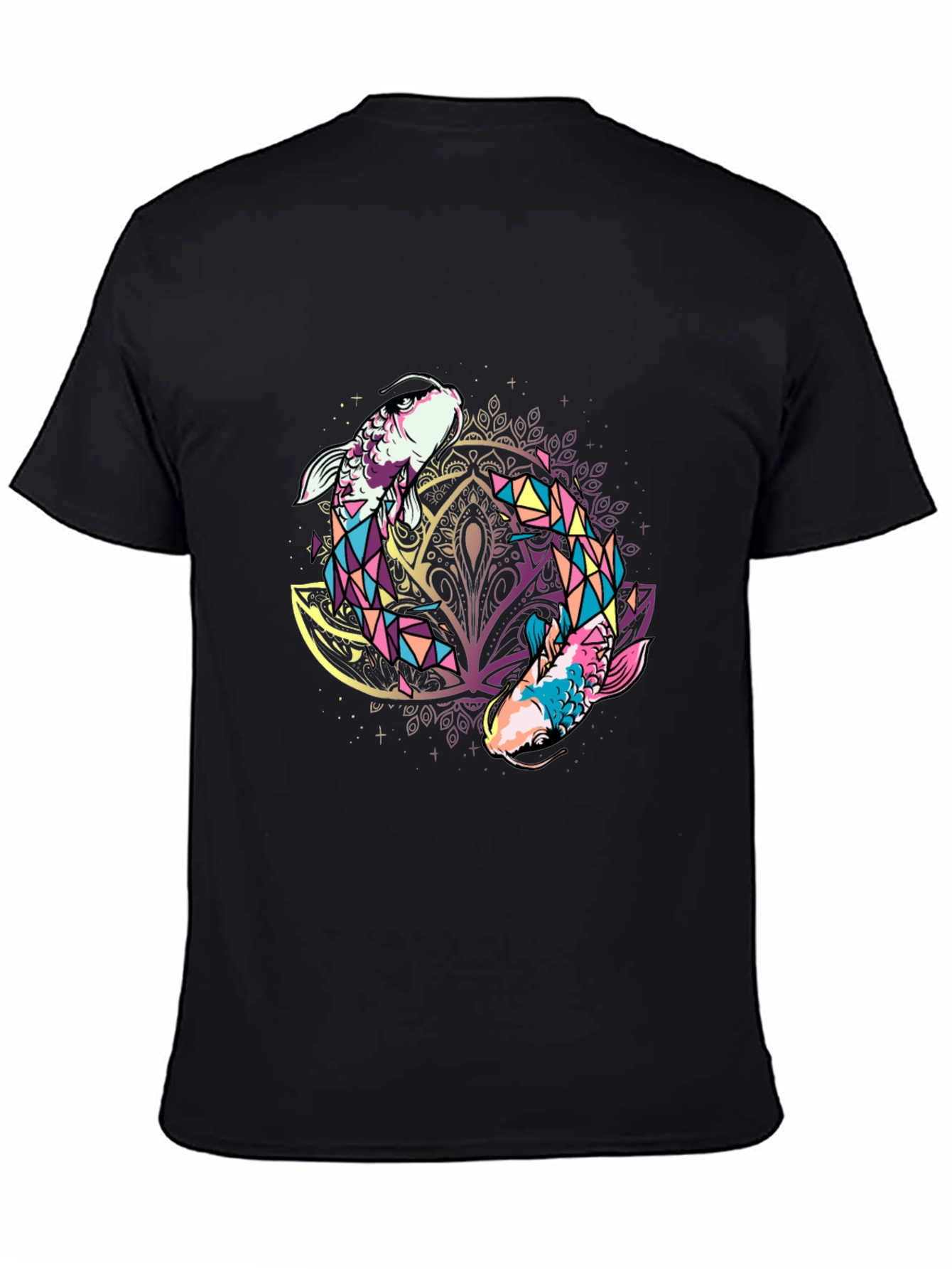 Pisces Graphic Tee - Zodiac Fish Design
