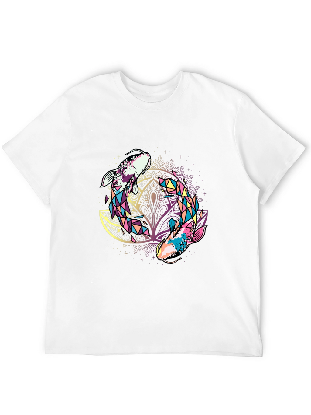 Pisces Graphic Tee - Zodiac Fish Design