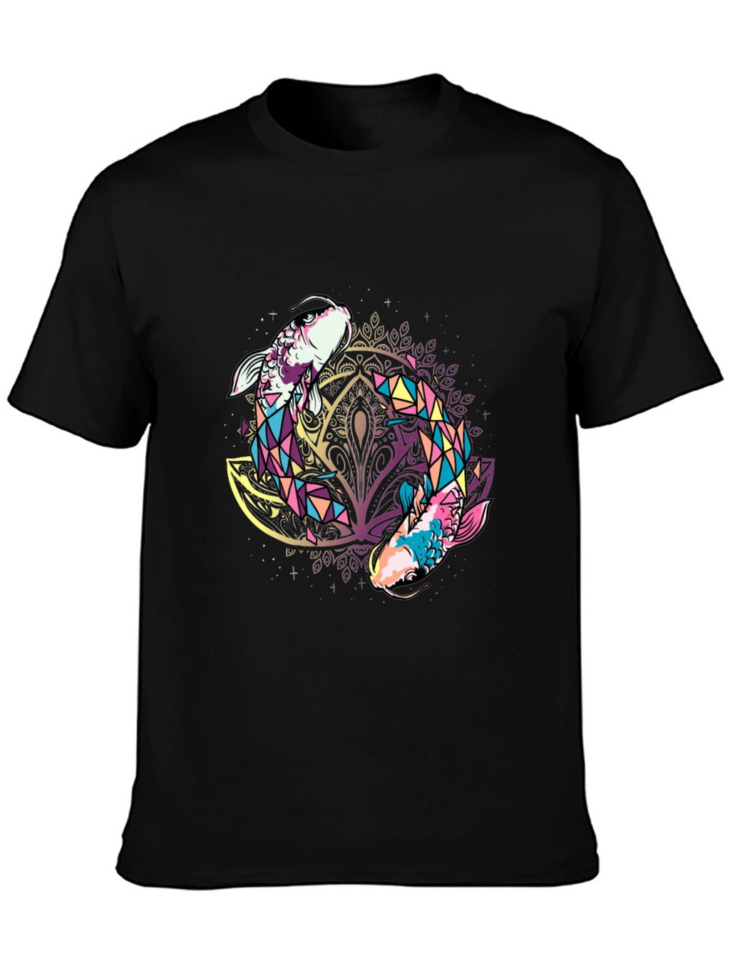 Pisces Graphic Tee - Zodiac Fish Design