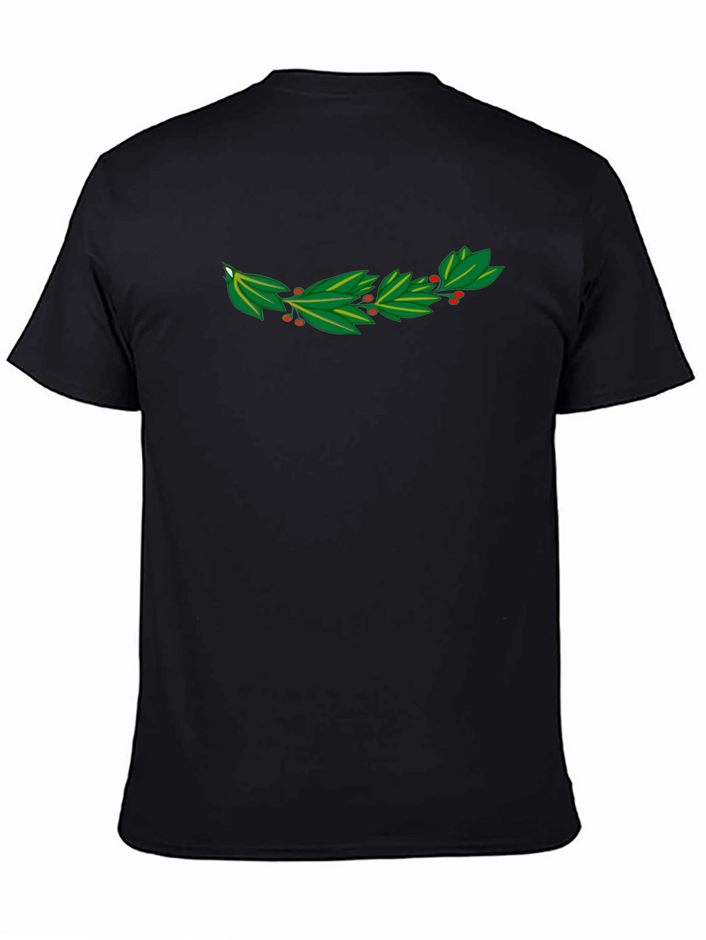 Leafy Crown T-Shirt - Organic Cotton Blend