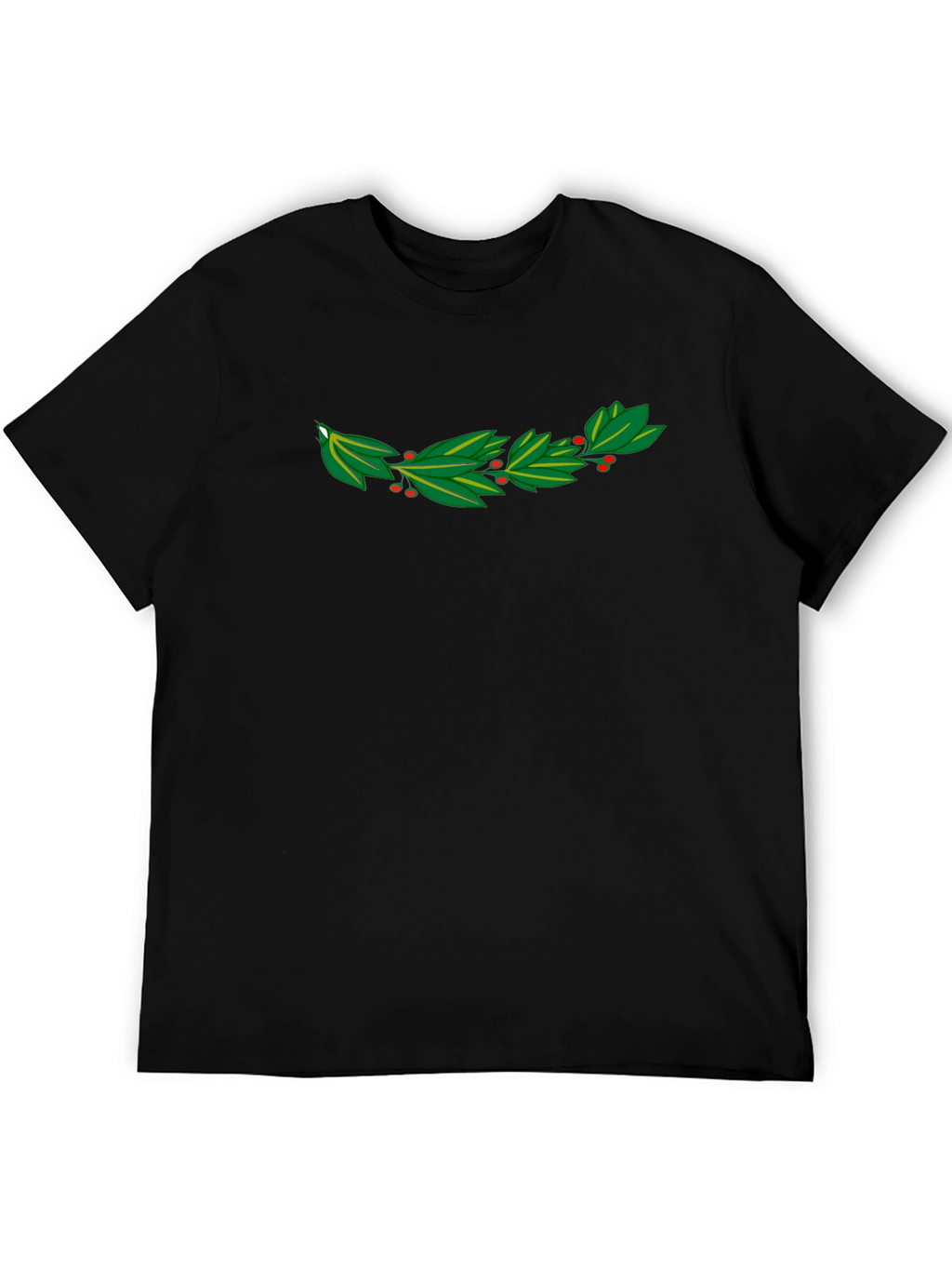 Leafy Crown T-Shirt - Organic Cotton Blend