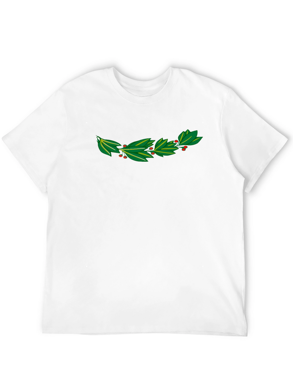 Leafy Crown T-Shirt - Organic Cotton Blend