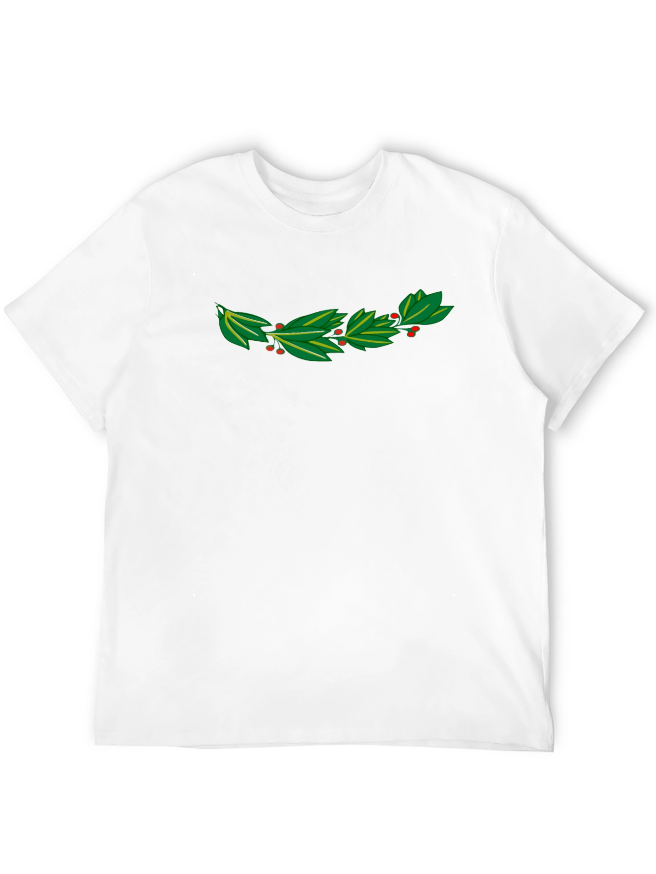 Leafy Crown T-Shirt - Organic Cotton Blend