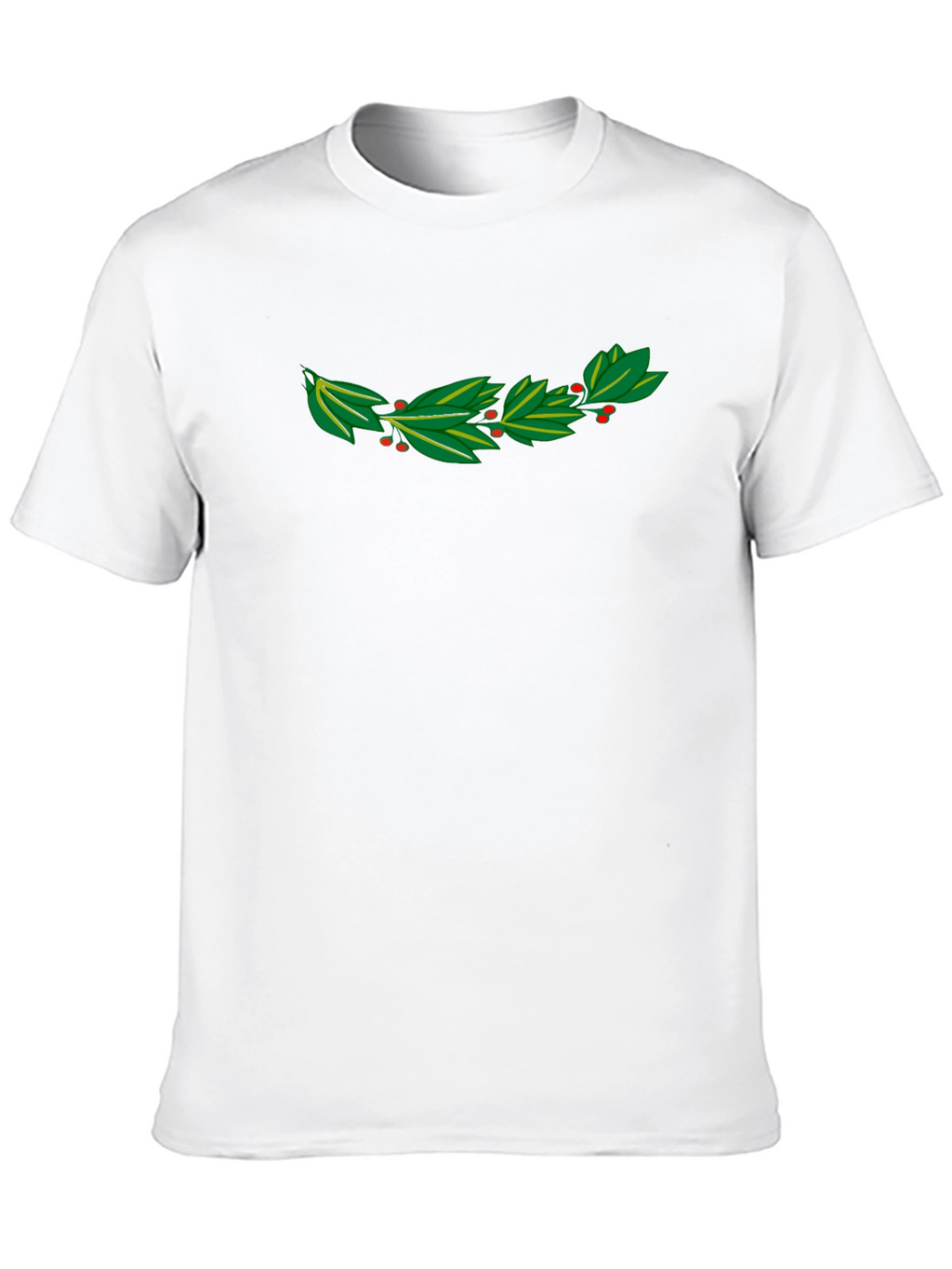 Leafy Crown T-Shirt - Organic Cotton Blend