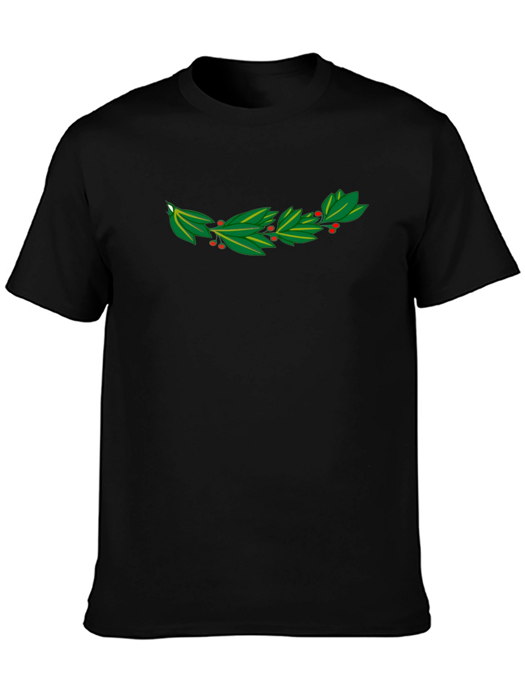 Leafy Crown T-Shirt - Organic Cotton Blend