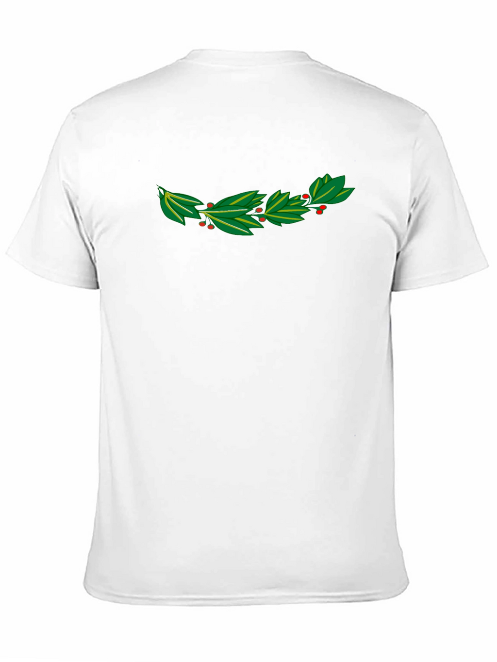 Leafy Crown T-Shirt - Organic Cotton Blend