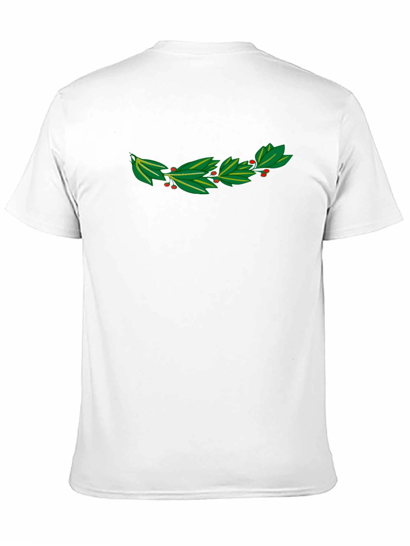 Leafy Crown T-Shirt - Organic Cotton Blend