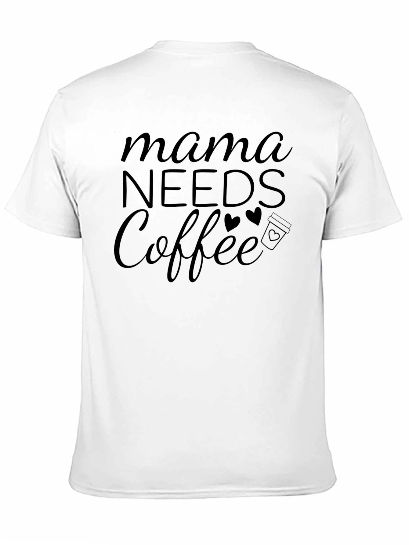 Mama Needs Coffee Graphic Tee - Casual Comfort
