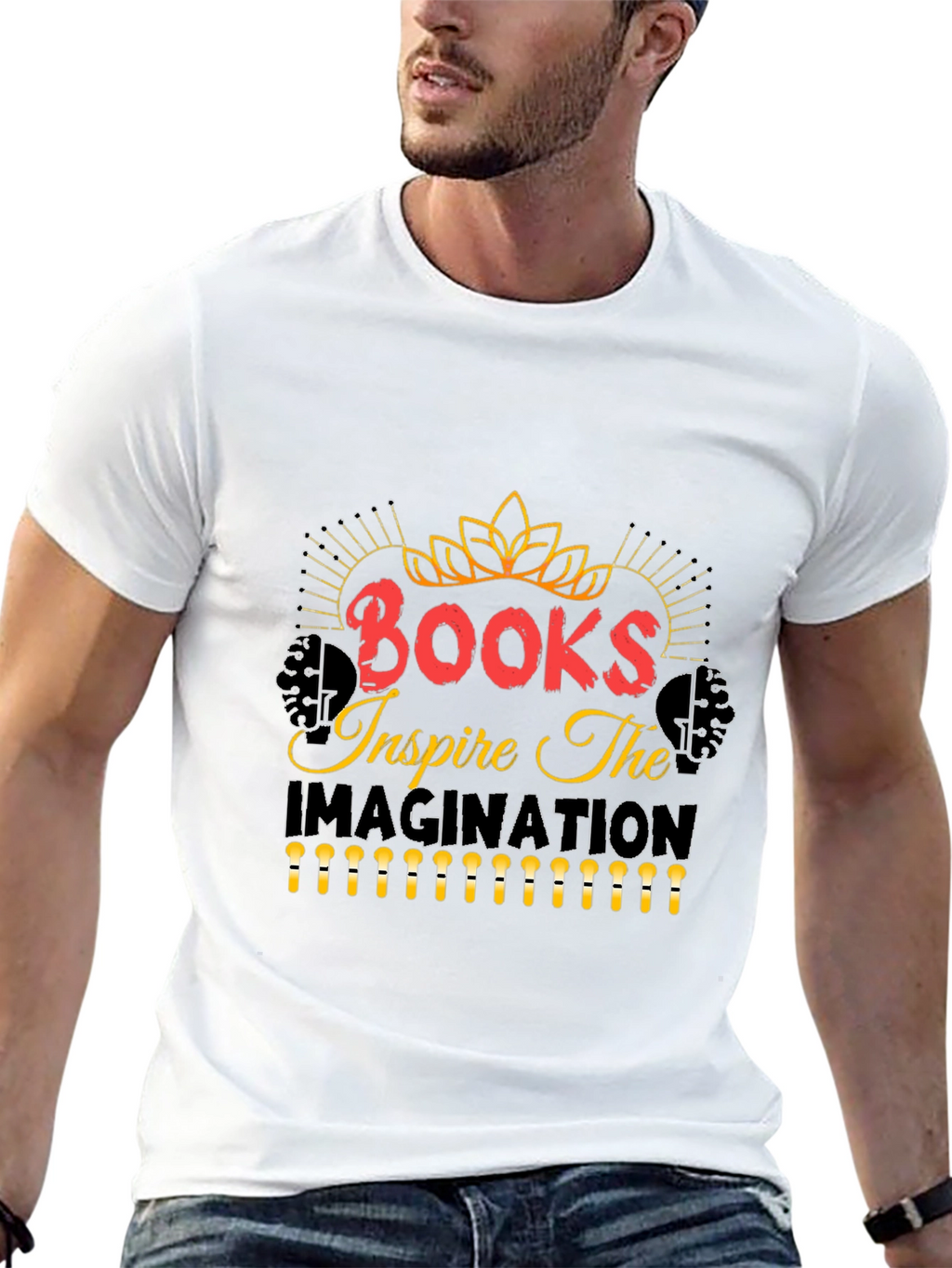 Books Inspire Imagination T-Shirt