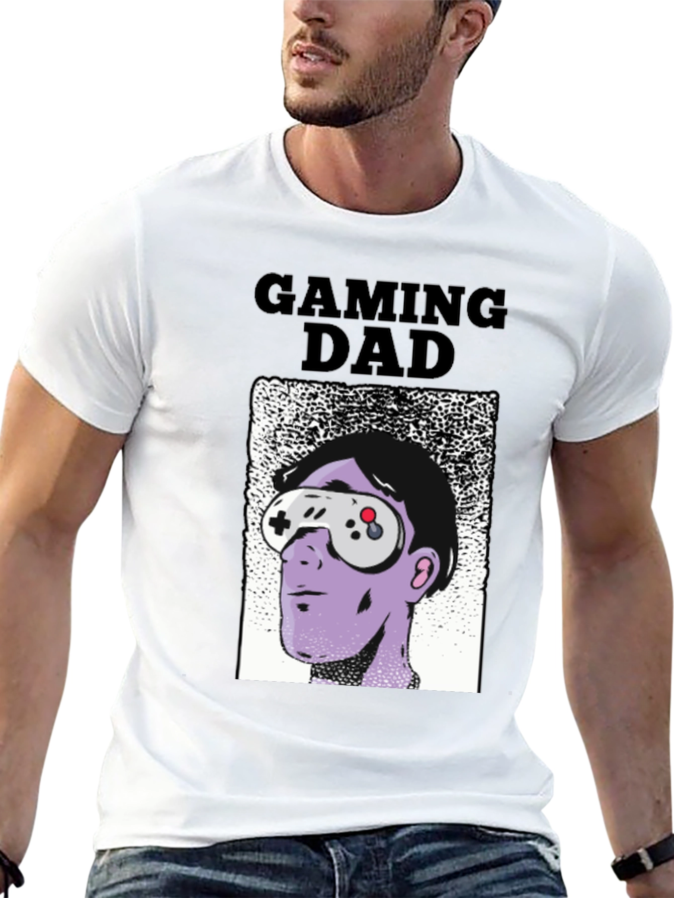 Gaming Dad T-Shirt - Gamer Graphic Tee