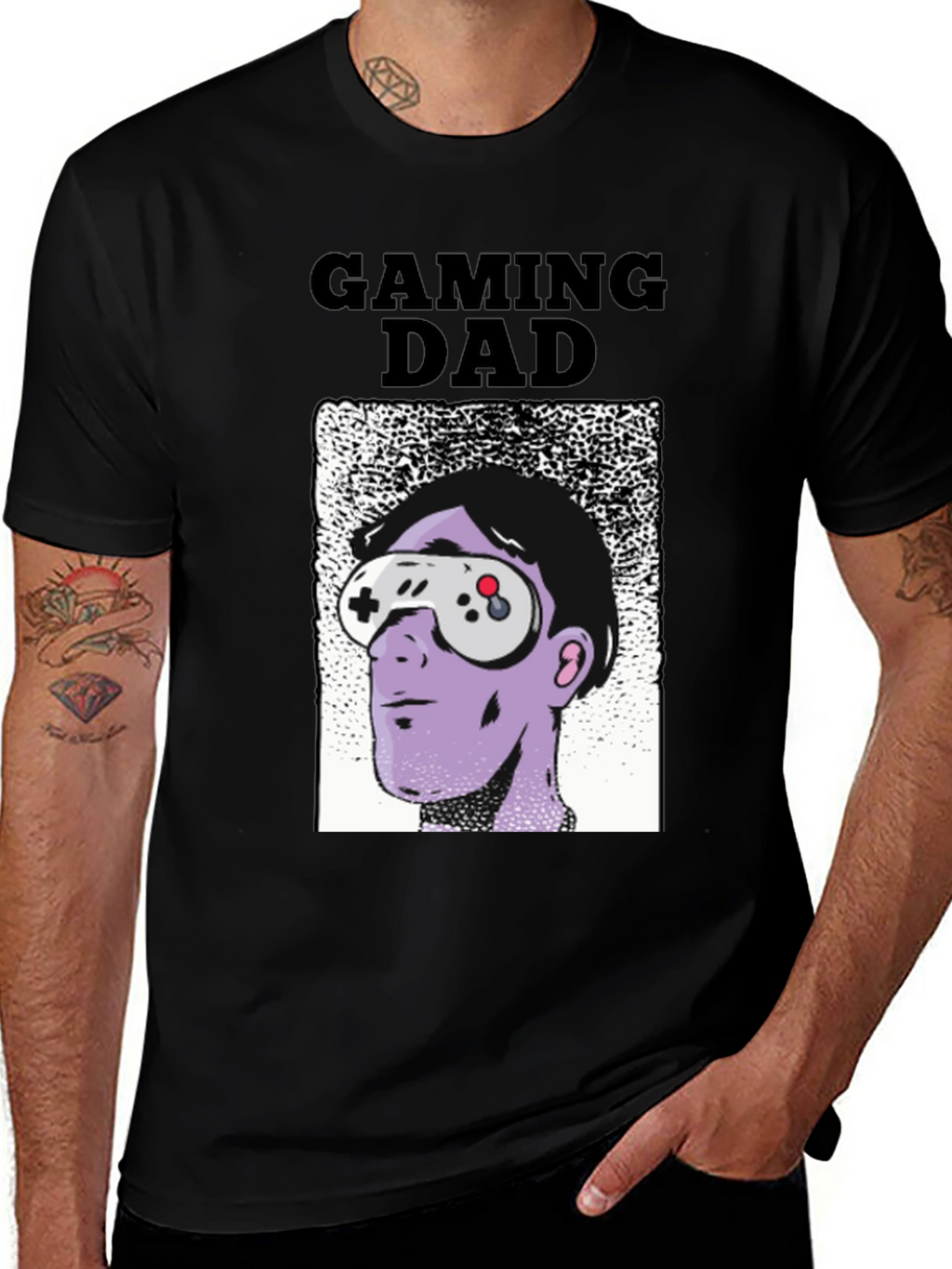 Gaming Dad T-Shirt - Gamer Graphic Tee