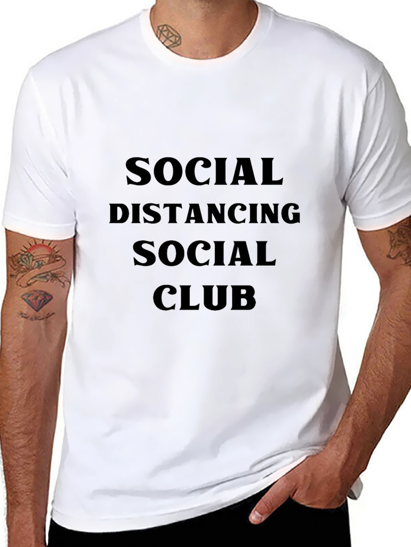 Social Distancing Social Club T-Shirt