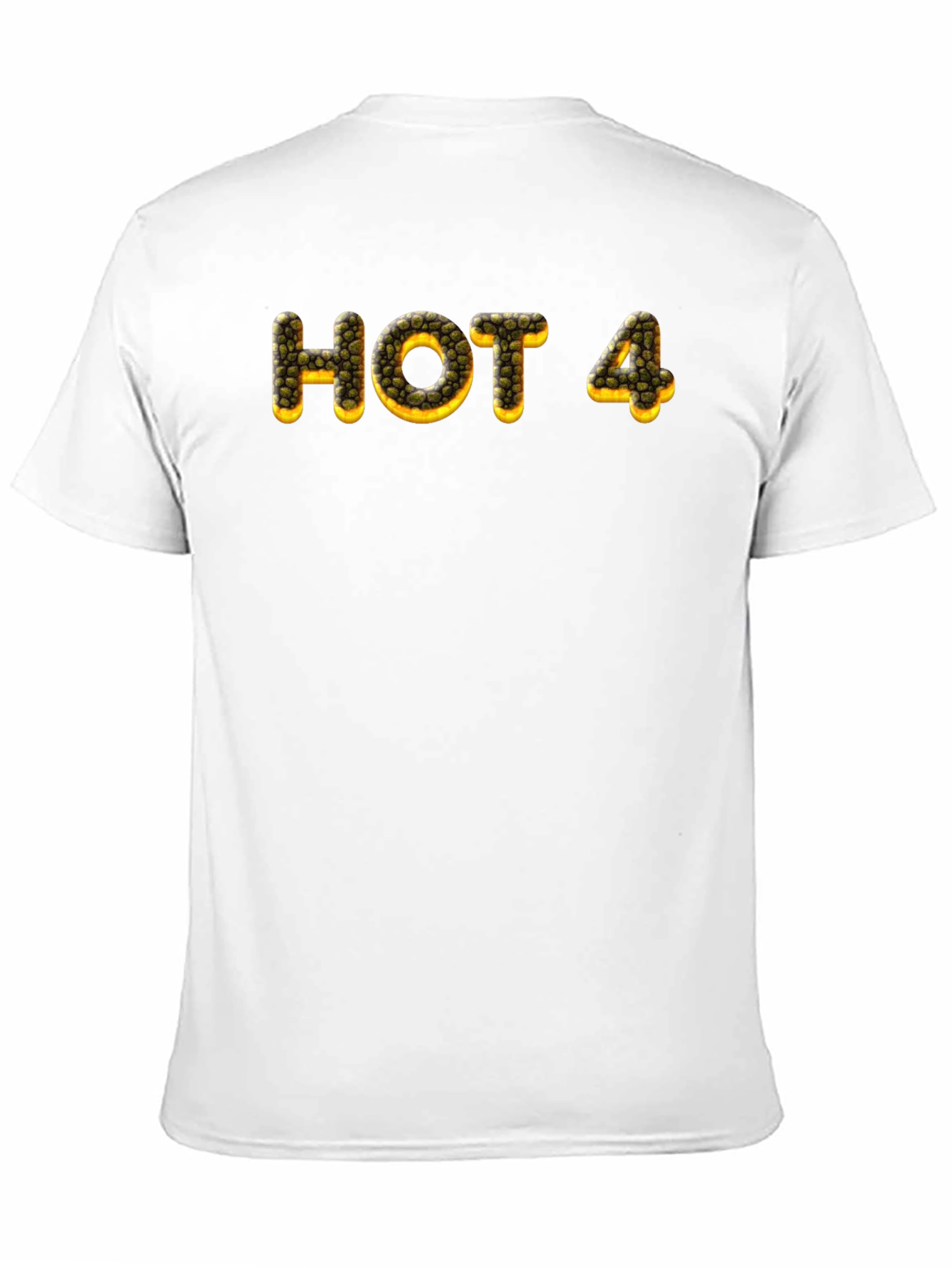 HOT 4 Tee - Unique Graphic Print Black T-Shirt