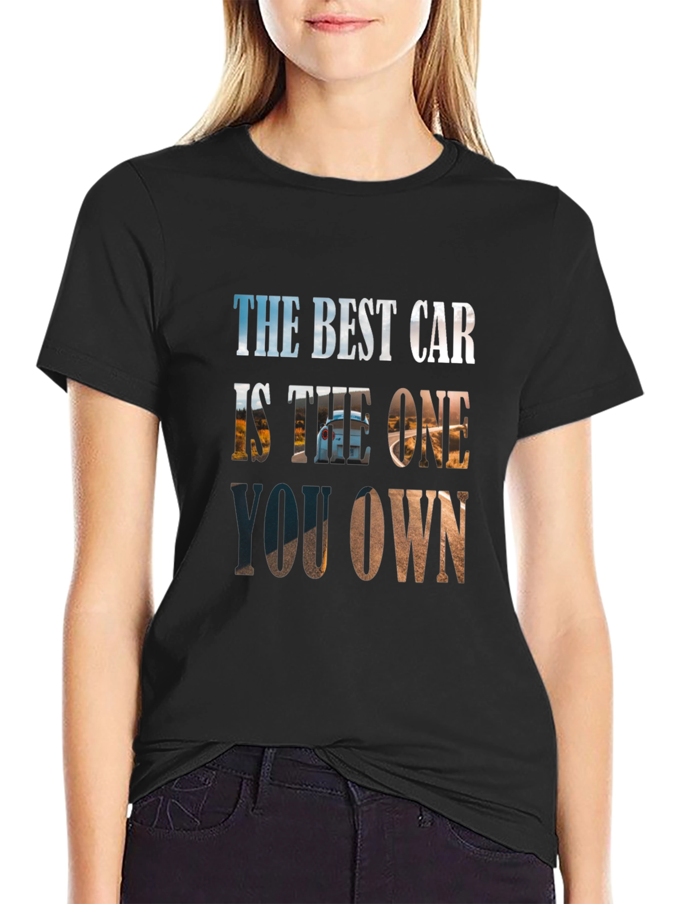 The Best Car T-Shirt - Comfort Fit Cotton Blend Tee