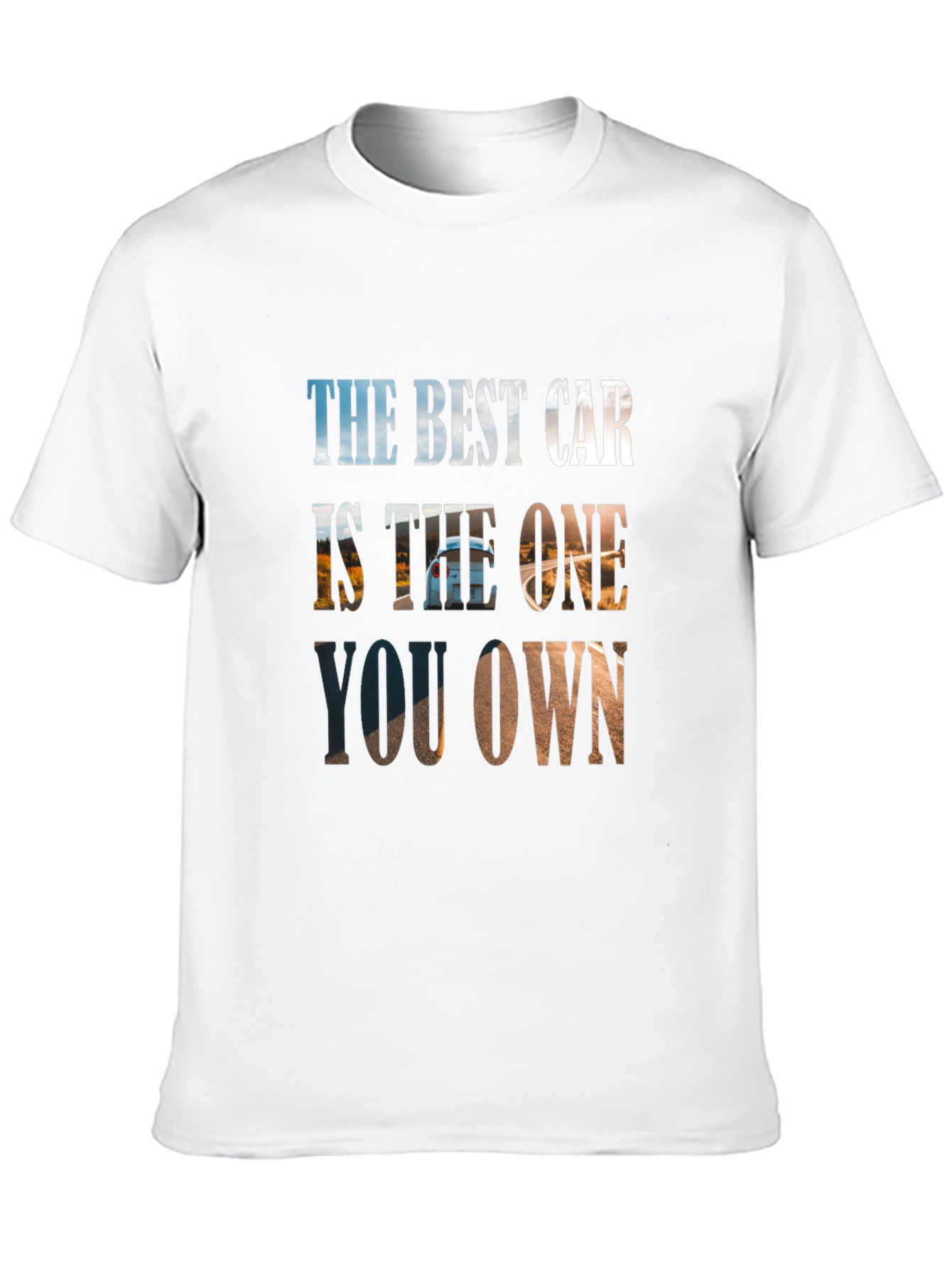 The Best Car T-Shirt - Comfort Fit Cotton Blend Tee