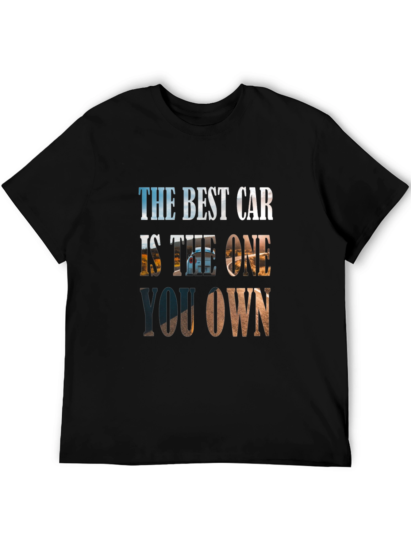 The Best Car T-Shirt - Comfort Fit Cotton Blend Tee