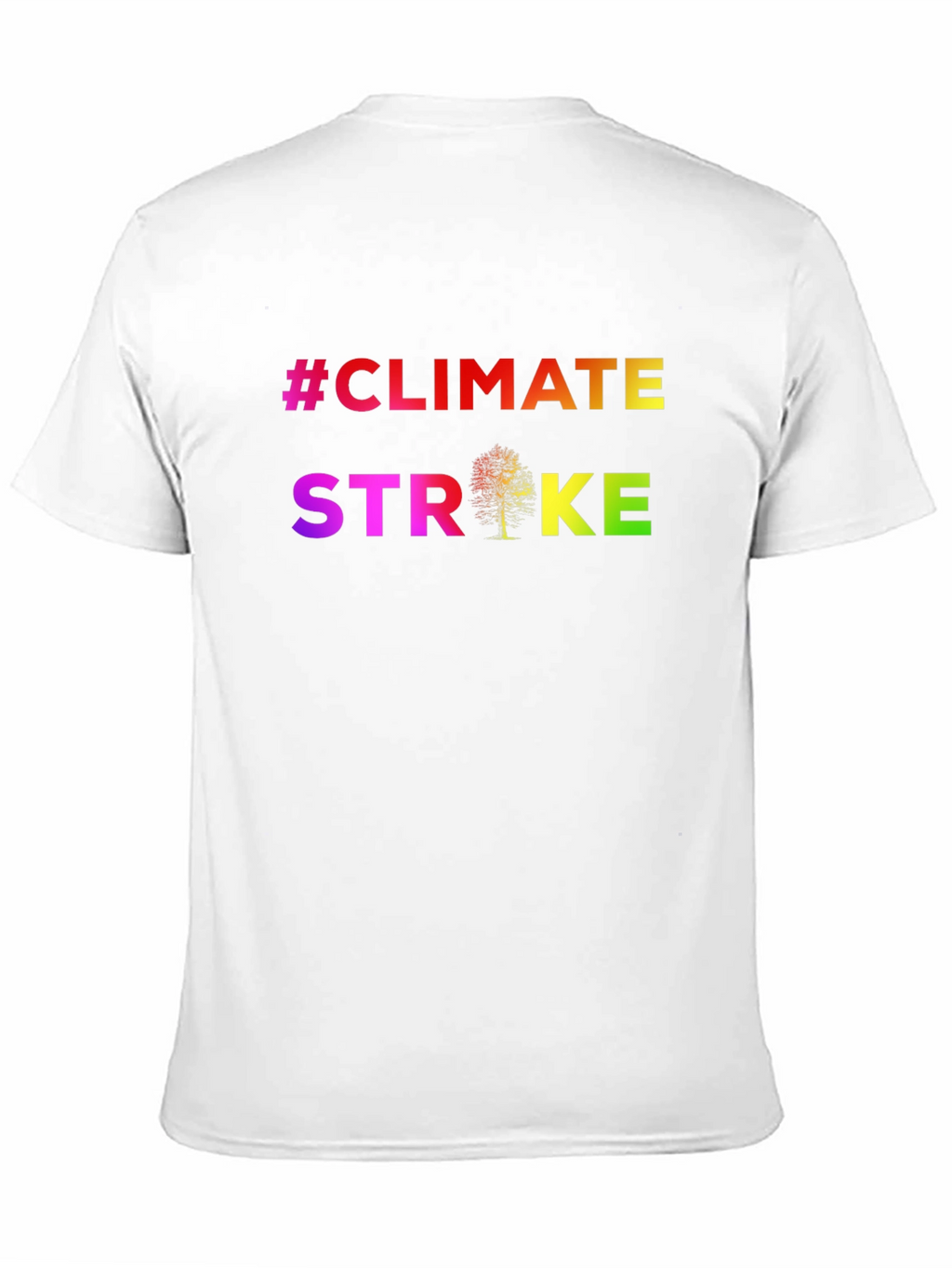 Climate Strike Rainbow Graphic Tee