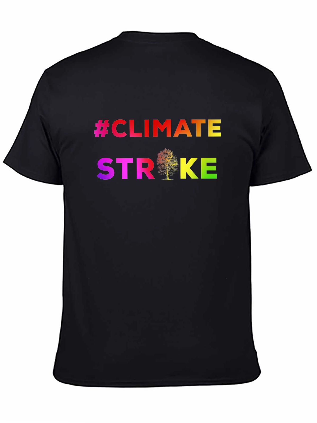 Climate Strike Rainbow Graphic Tee